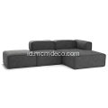 Quadra Carbon Grey Sectional Sofa